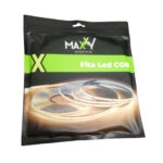 Fita led (Cob) Ip20 2835 240leds 14w/m 5m 12v 3000k s/fonte (Max-3603)(Maxxy)