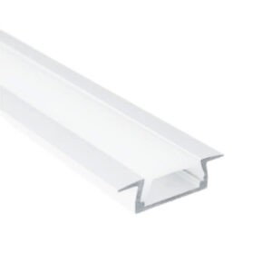 Perfil alum. emb. p/fita led 3m br (Max-3011) (Maxxy)