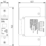 Dispositivo prot. surto biv. 20ka classe II DPS1 (E89866) (Eletromar)