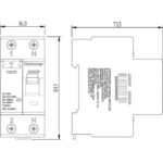 Disjuntor dr - DRS2-040A 30MA (E89561) (Eletromar)