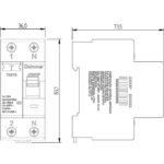 Disjuntor dr - DRS2-063A 30MA (E89562) (Eletromar)