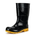 Bota pvc pt/am s/ forro 26cm cano médio tam 40 ca: 32180 (Crival)