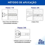 Chumbador parabolt 5/16X2 Zb (22047) (Fixwell)