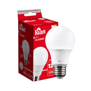 Lâmpada led bulbo 12w 4000k biv. (17935) (Kian)