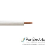 Rolo-fio silicone flexivel 2,50mm 200c 750v (100mt) branco