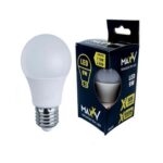 Lâmpada led bulbo 09w 3000k biv. (max-0903) (maxxy)