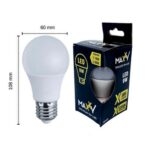 Lâmpada led bulbo 09w 3000k biv. (max-0903) (maxxy)