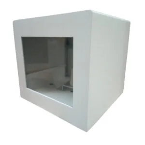 (Opl) arandela alum. cubo 1xg9 branco 100x100x100mm (3354)