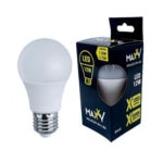 Lâmpada led bulbo 12w 3000k biv. (max-0123) (maxxy)