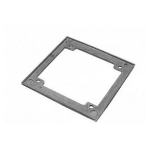 Anel reg. p/placa piso 4x4 116x116 aluminio (ar04) (olivo)