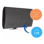 (Proqualit) Antena Digital HDTV Amphibions - Amplificada 20db (PROHD-2000A)
