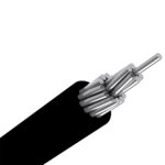 Cabo alumínio epr/xlpe singelo 0,6/1,0kv   25,0mm preto (neo)