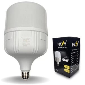 Lâmpada led super bulbo 65w e-27 6500k biv. (max-1226) Maxxy