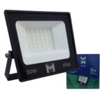 Refletor super led pt 50w verde 3750 lumens (mx-0507) MX