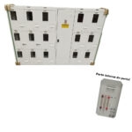 Painel alum. p/15 med. tarifa br. 2000x1370x200 (comando)