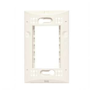 Suporte plastico 4x2 s/placa (573042)  (brava) (soprano)