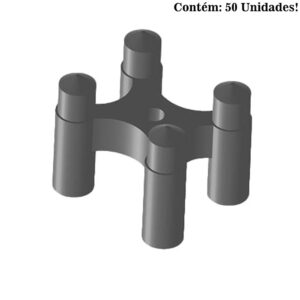 Espaçador Cadeirinha Tipo Torre 50pc (AC15/20) (Plast Indaial)