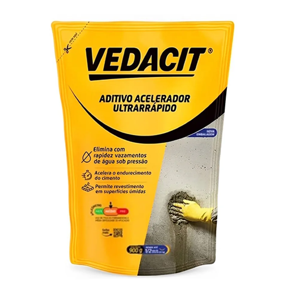 Aditivo acelerador ultra 0,9l (122859) (Vedacit)