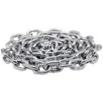 Corrente zincada elo soldado  3mm c/ 12,5kg (1020081) (Ws Correntes)