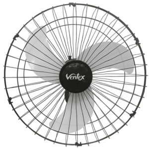 Ventilador parede 60cm pt 200w biv. max turbo (602) (Ventex)