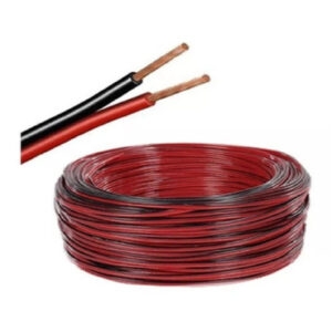 Cordão bicolor 2x0,50 2x20awg c/100mts (ste)