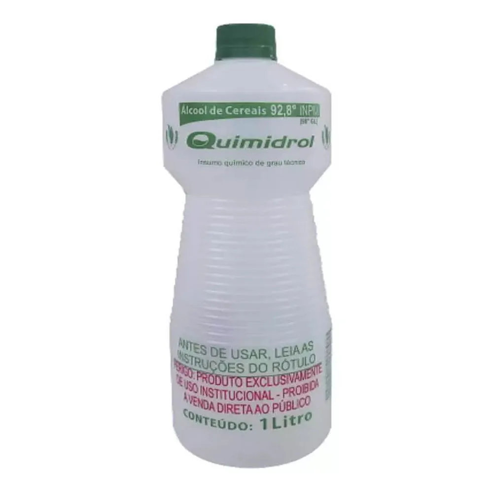 Alcool de cereais 92,8 1lt etanol (0000002969) (quimidrol)