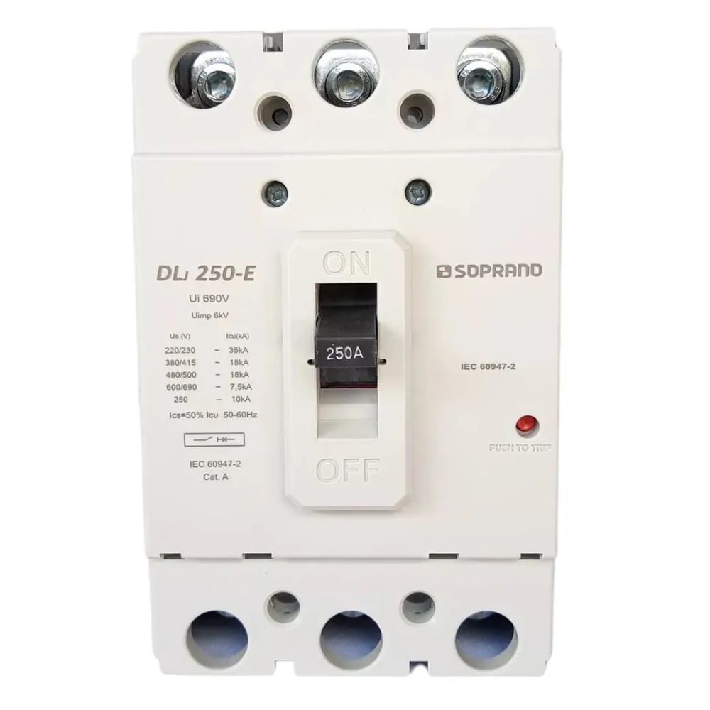 Disjuntor din cx. mold. 3x150a dlj250-e (Soprano)