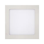 Plafon led sobr. br quad. 24w 6500k 2160lm biv 27,4cm bkl