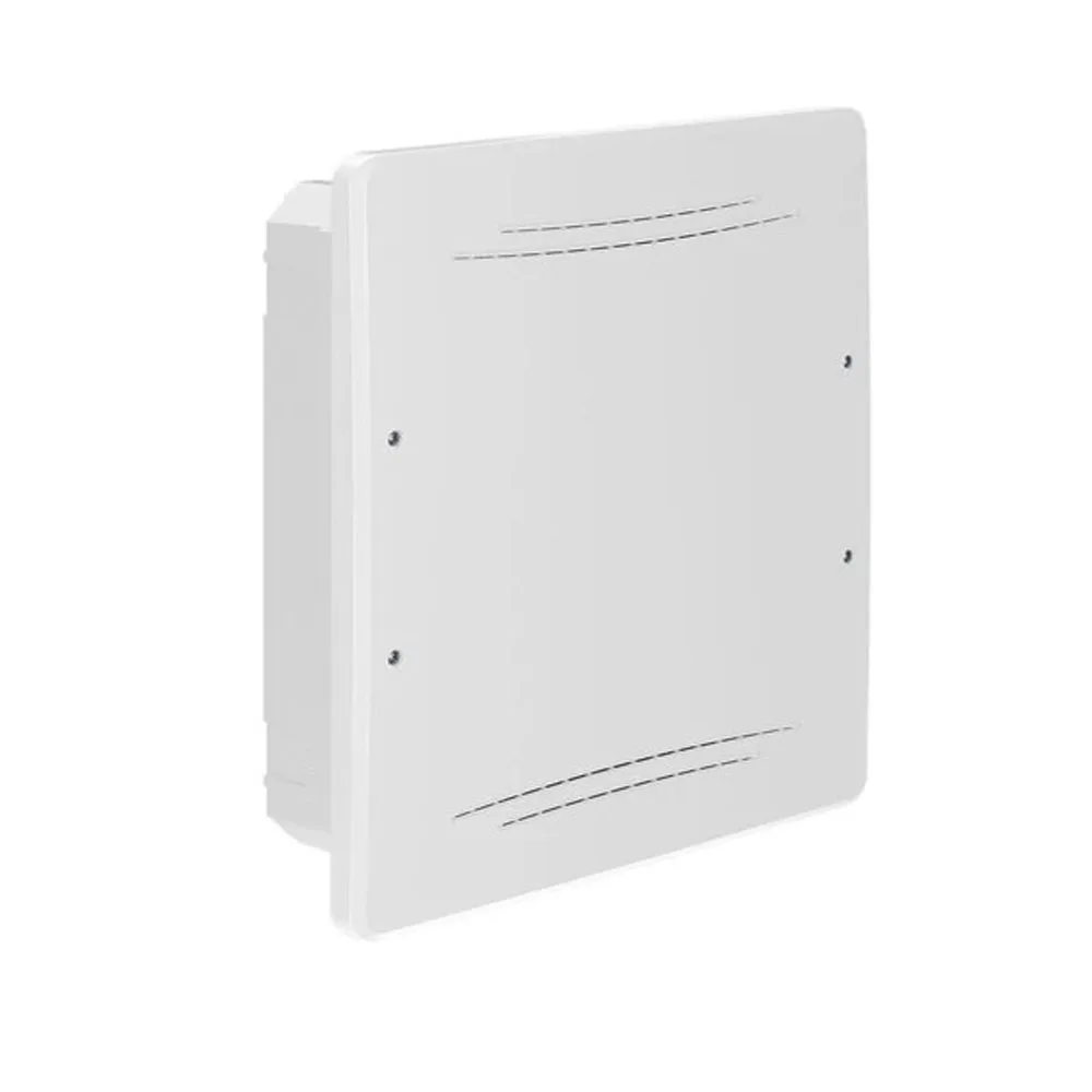 Centro distr.p/08 disj.din embutir c/tampa branca pvc vdi Weg