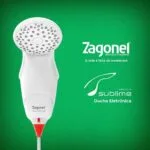 Ducha eletrônica sublime 5500w/127v branco Zagonel