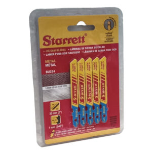 Serra tico-tico bi-metal 50mm 24d c/5pçs (Starrett)