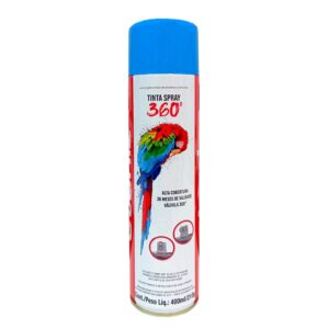 Tinta spray 400 ml 210gr azul médio (Etaniz)