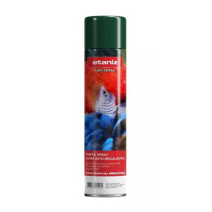 Tinta spray 400 ml 210gr verde escuro (etaniz)