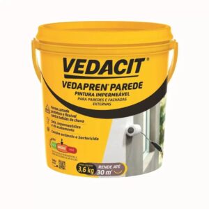 Vedapren parede branco 3,6 kg (vedacit)