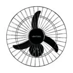 (Ventisol) ventilador parede 50cm pt 220v new