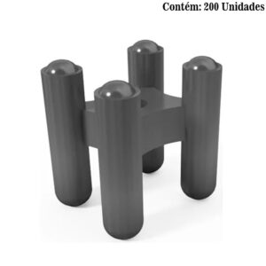 Espaçador caderinha tipo torre 25x15mm c/200un (Vale Avante)