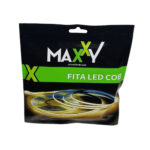 Fita led (Cob) ip20 2835 240leds 14w/m 5m 12v 4000k s/fonte (Max-3604) (Maxxy)