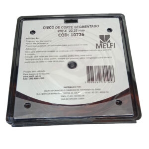 Disco diamantado segmentado 9″ (10726) (Melfi)