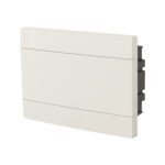 Centro distr. p/12 disj. embutir pvc c/ tampa branca (Vision) (VD12P) (Eletromar)