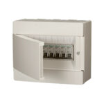 Centro distr. p/09 disj. sobrepor pvc c/ tampa br (Vision) (Vr09t) (Eletromar)