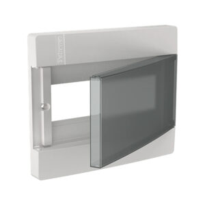 Centro distr. p/ 09 disj. sobrepor pvc c/ tampa transp. (Vision) (VR09T) (Eletromar)