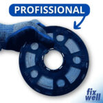 Cinta aço galvanizada perfurada profissional 19x25m (05962) (Fixwell)