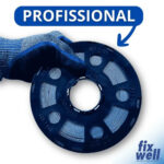 Cinta inox perfurada profissional 19x30m s/presilha (19904) (Fixwell)