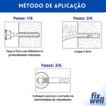 Chumbador parabolt 1/2 x 4 zb (22056) (Fixwell)