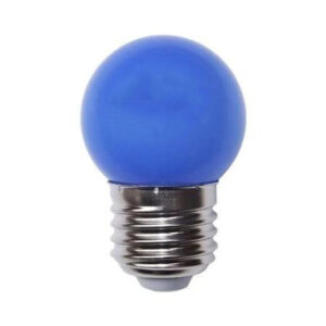 Lâmpada bolinha led azul 1w e-27 220v (1425) (ctb)