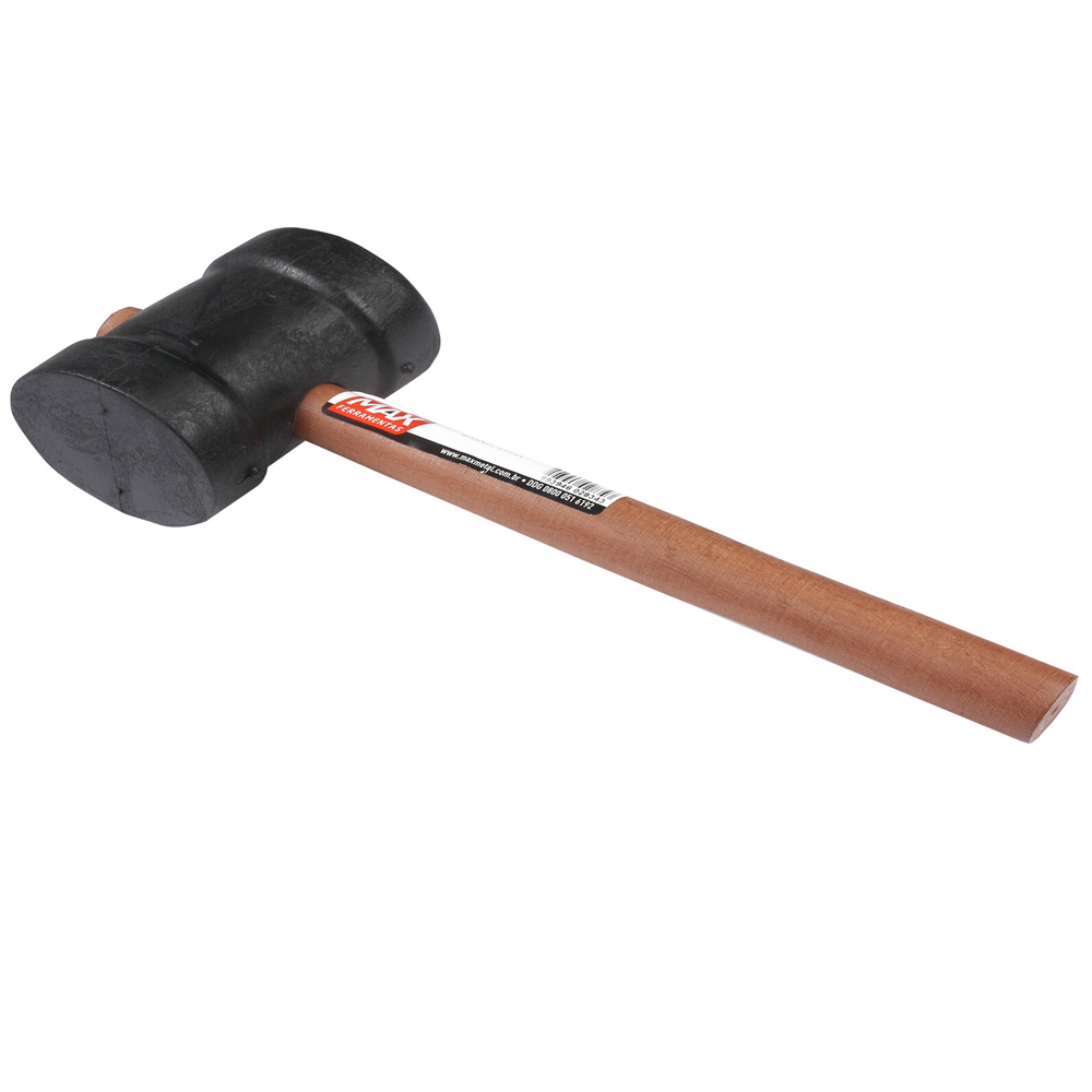 Martelo Borracha Preto 40 MM Profissional (32810) (Max Ferr.) Martelo Borracha Preto 40 MM Profissional (32810) (Max Ferr.)