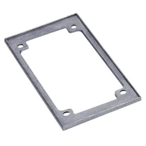 Anel reg. p/placa piso 4x2 76x116 aluminio (ar02) (olivo)