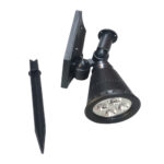 Espeto (solar) p/jardim led 2w pt verde (Ctb)