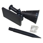 Espeto (solar) p/jardim led 2w pt verde (Ctb)