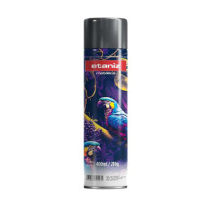 Tinta spray 400 ml 210gr (aluminio rodas) (etaniz)